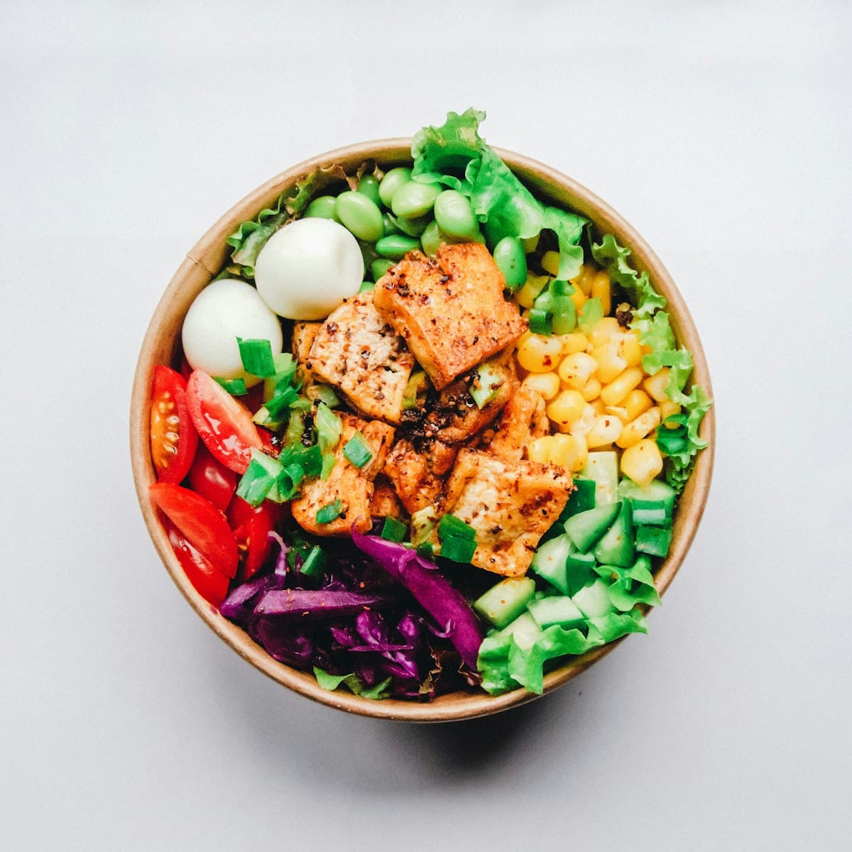 Fresh menu bowl